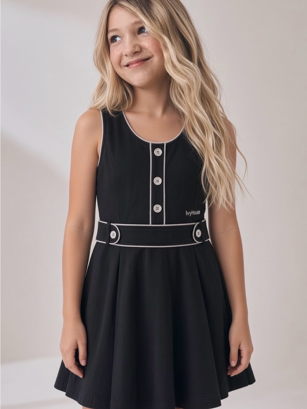 $78 New! Fancy Ivy Black Dress 12